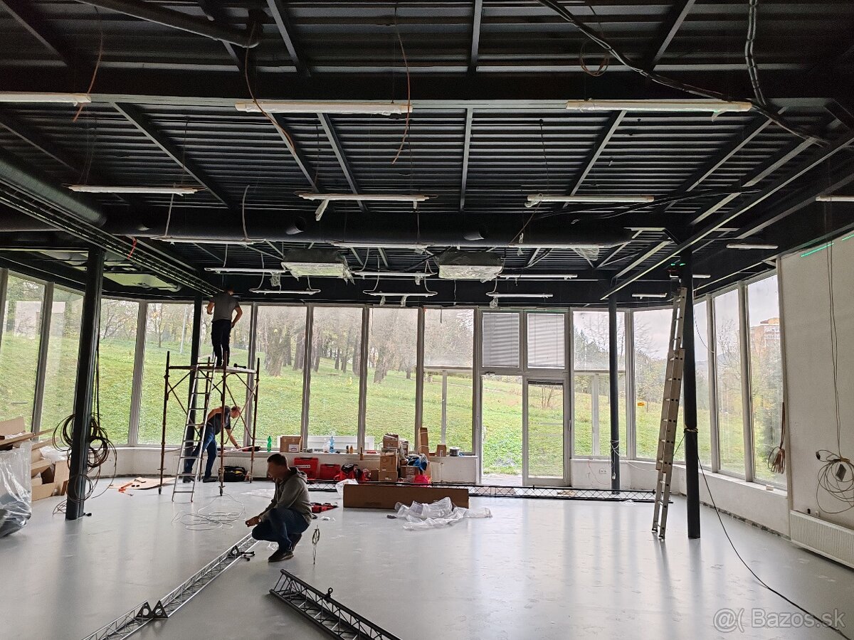 Komerčné priestory - montáž