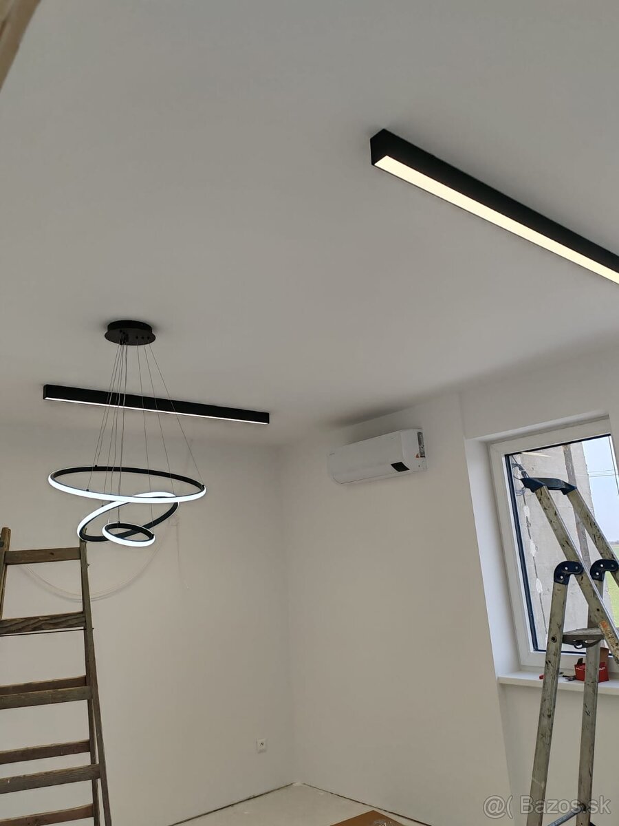 Dizajnové spirálové LED svietidlo